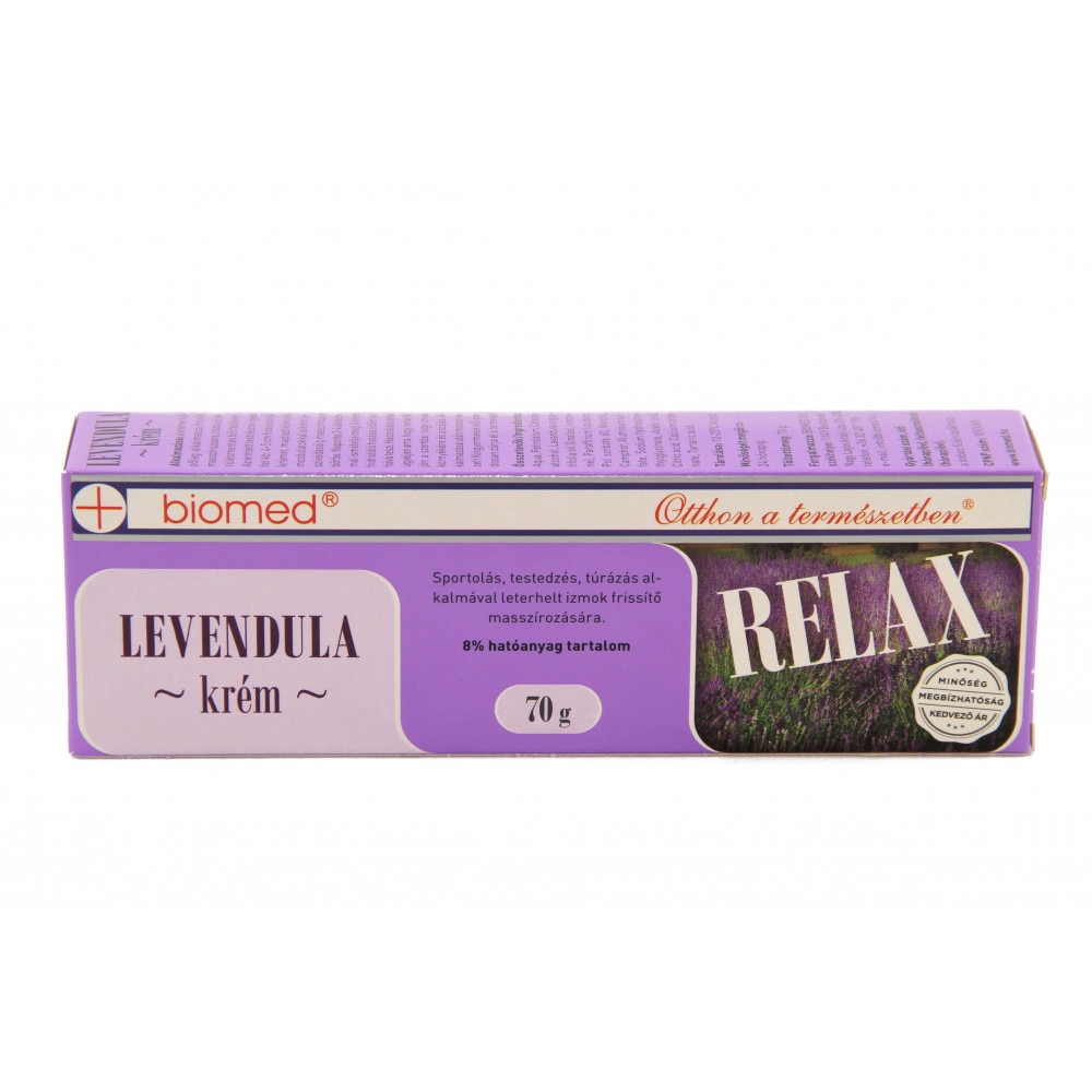 Crema de lavanda 70 gr Biomed