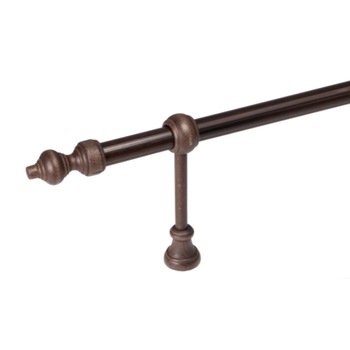 Galerie lemn masiv Filigrano Eco 28mm x 130cm Simpla (fara inele) Wenge Galerie lemn masiv Filigrano Eco 28mm x 130cm Simpla (fara inele) Wenge