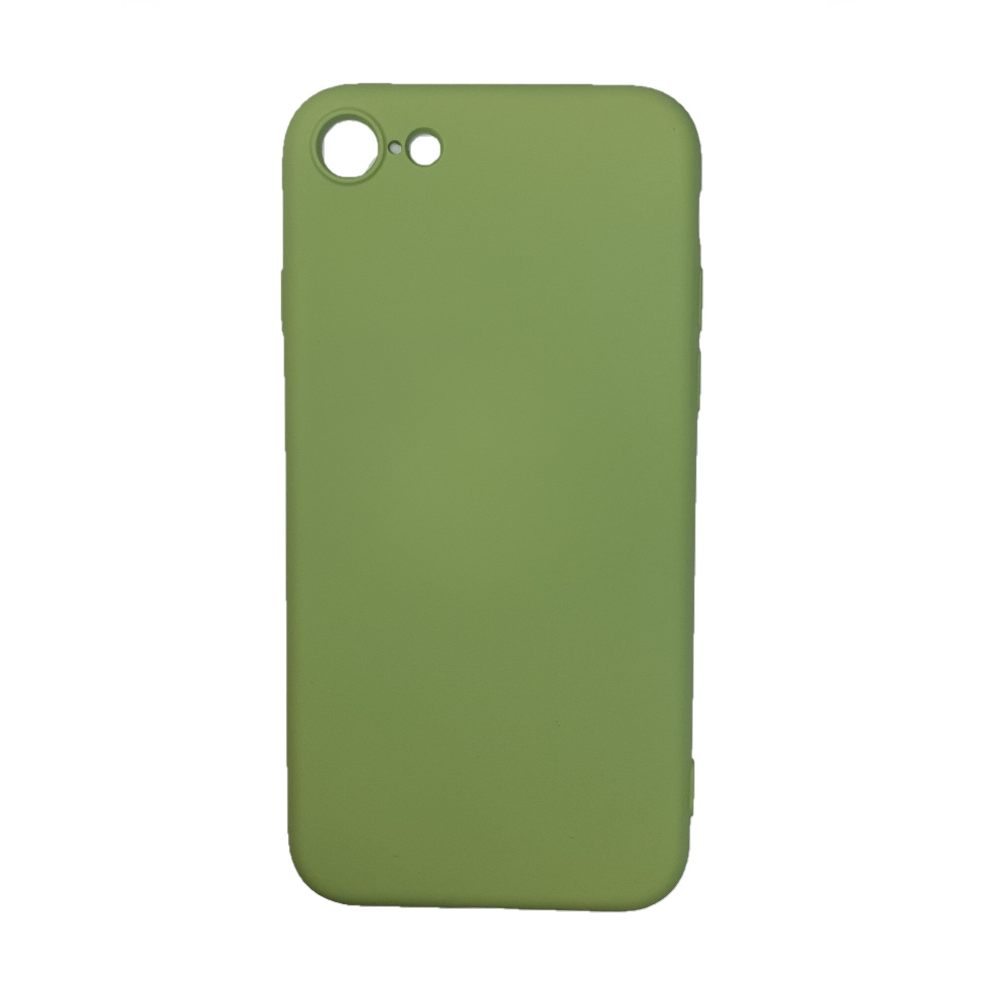 Husa silicon soft-touch compatibila cu Apple IPhone 8, Verde