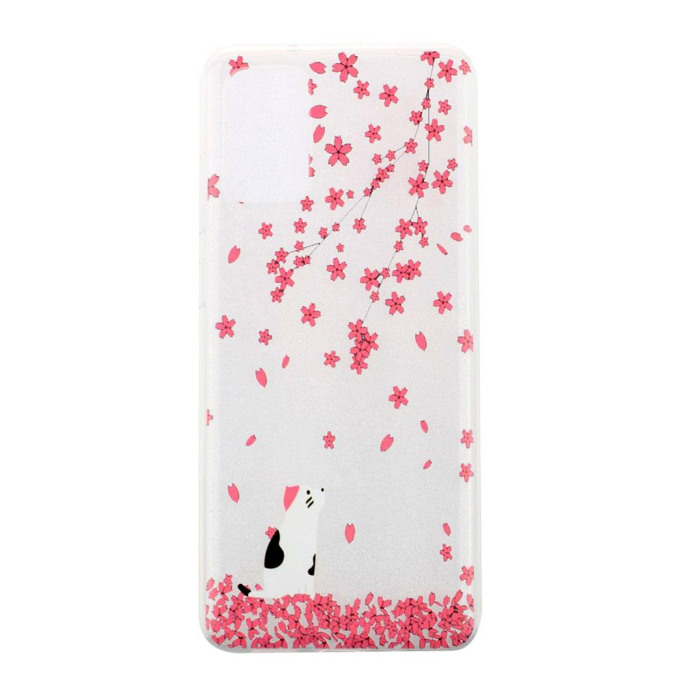 Husa silicon Samsung Galaxy S20 Plus model Pink Petals, Antisoc, TPU Multicolor