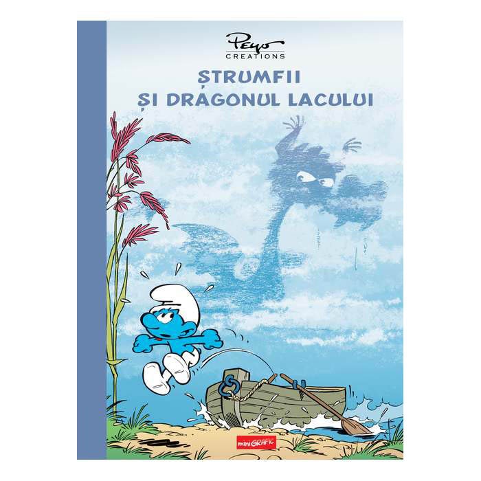 Strumfii si dragonul lacului [Minigrafic], Alain Jost, Thierry Culliford, Jeroen De Coninck, Miguel Díaz