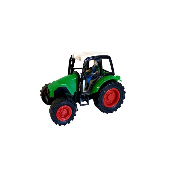 Tractor cu mecanism, 13 x 8 x 10 cm