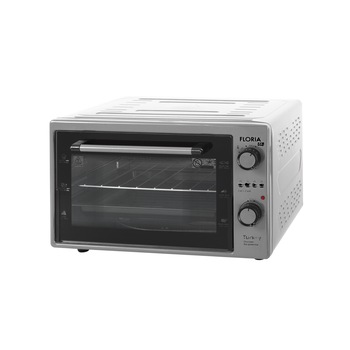 Cuptor electric Floria-2898, capacitate 38 Litri, Putere 1500W, Gratar, Tava inclusa, Gri Cuptor electric Floria-2898, capacitate 38 Litri, Putere 1500W, Gratar, Tava inclusa, Gri