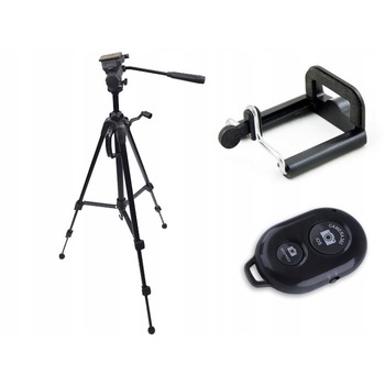 Trepied 3D Fancier, WF-3716, Telecomanda Bluetooth, Suport, Carcasa impermeabila, 170 cm, Aluminiu, Negru Trepied 3D Fancier, WF-3716, Telecomanda Bluetooth, Suport, Carcasa impermeabila, 170 cm, Aluminiu, Negru