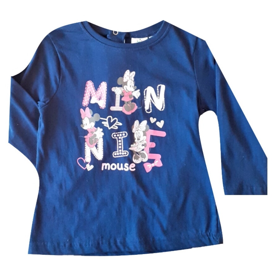Bluza bebe Minnie Mouse,, Bleumarin, 86 CM
