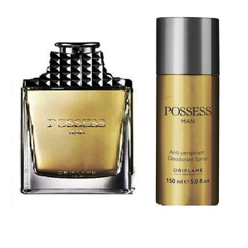 Set Apa de toaleta si Spray de corp pentru el , Possess, Oriflame, 2 buc Set Apa de toaleta si Spray de corp pentru el , Possess, Oriflame, 2 buc