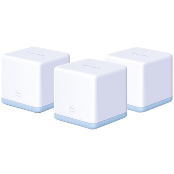 Sistem Wi-Fi Mesh Mercusys Halo S12(3-Pack) cu acoperire completa pentru casa MU-MIMO Sistem Wi-Fi Mesh Mercusys Halo S12(3-Pack) cu acoperire completa pentru casa MU-MIMO