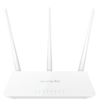 Router wireless Tenda F3, N 300Mbps, 3 antene fixe