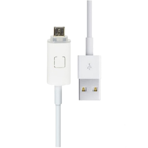 Cablu de date PNI, Micro USB, 1m, Alb