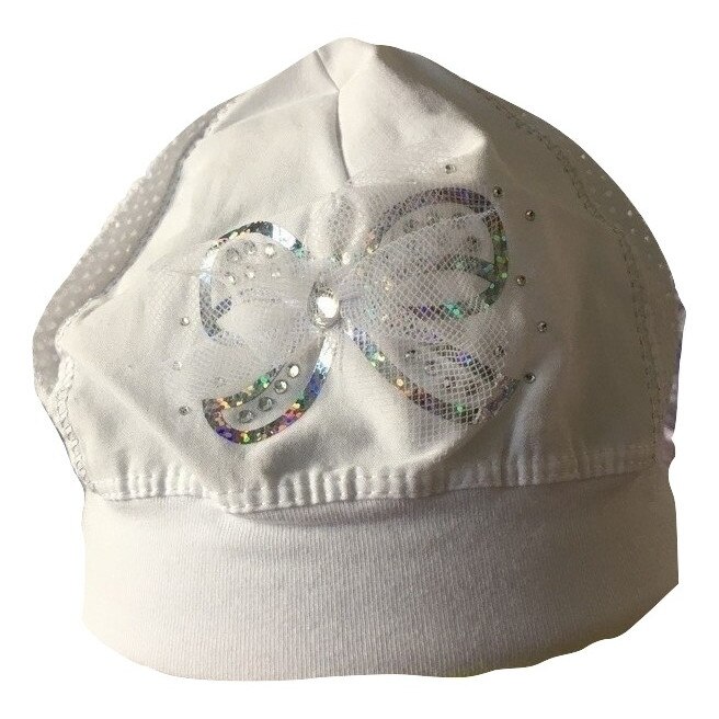 Caciulita fetite Marika,model Aurelka,alb,marimea 46 cm