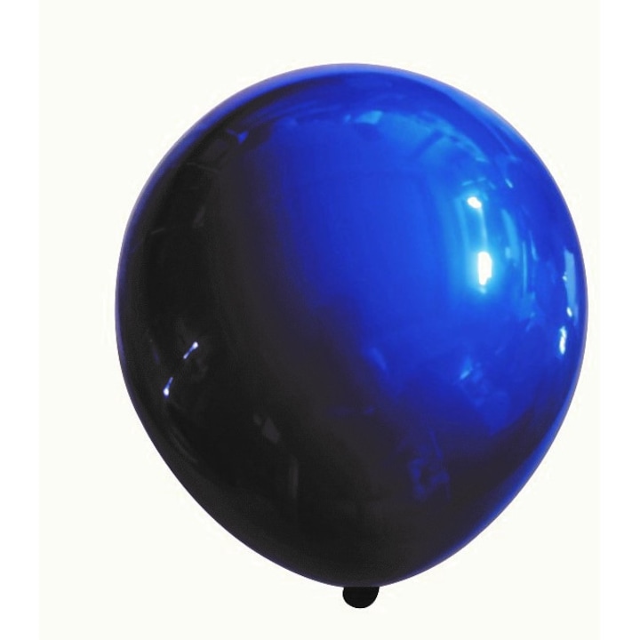 Комплект балони Balon Mirific Party simple, 25 см, Тъмно син, 50 броя