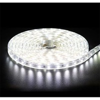 Furtun Luminos,Banda Led smd 5050, Decorativ , alb , Lungime 1 metru , 220 V