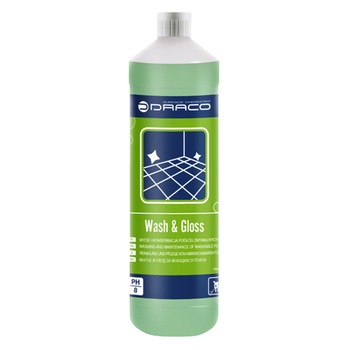 Solutie pentru spalarea si intretinerea pardoselilor lavabile, Wash & Gloss, 1l Solutie pentru spalarea si intretinerea pardoselilor lavabile, Wash & Gloss, 1l