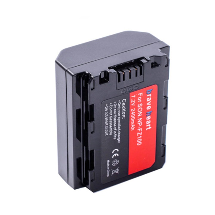 Acumulator NP-FZ100 compatibil Sony A7 III, A7 IV, A7R III, A7R IV, A9