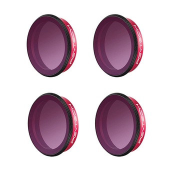 Set de 4 filtre ND PGYTECH pentru DJI Osmo Action Set de 4 filtre ND PGYTECH pentru DJI Osmo Action