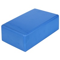 Caramida Yoga inalta din EVA fin, 23*15*10.5 cm, Bleu Merco + Ghid Shake-uri BIO