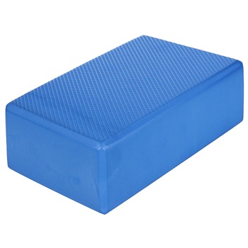 Caramida Yoga inalta din EVA fin, 23*15*10.5 cm, Bleu Merco + Ghid Shake-uri BIO Caramida Yoga inalta din EVA fin, 23*15*10.5 cm, Bleu Merco + Ghid Shake-uri BIO
