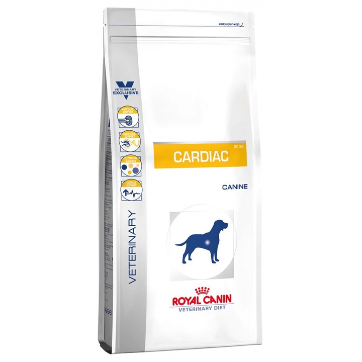 Hrana dietetica pentru caini Royal Canin, Cardiac Dog Dry, 7.5kg