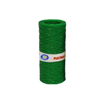 Sarmulita de legat plastifiata, verde, bobina 150 metri, latime 3cm Sarmulita de legat plastifiata, verde, bobina 150 metri, latime 3cm