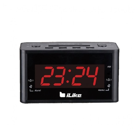 Radio ceas cu alarma iLike, Multicolor