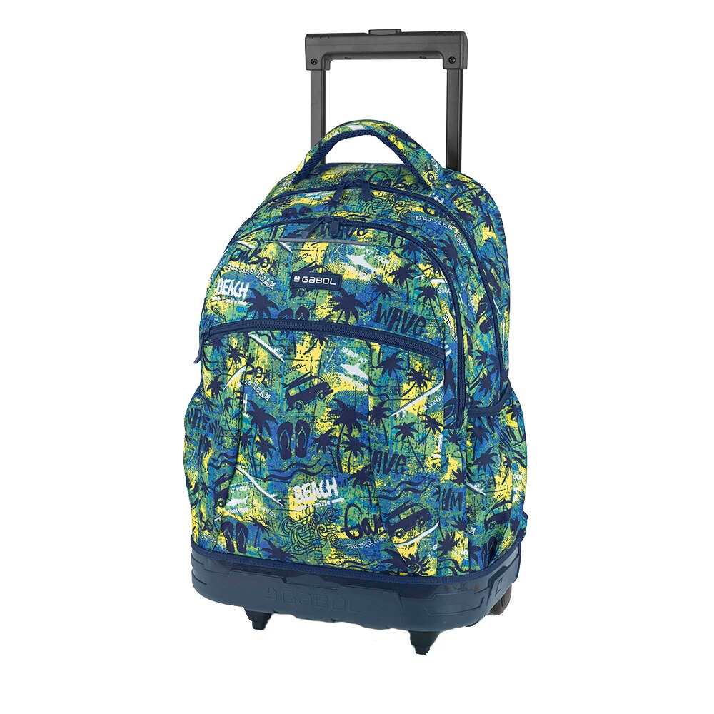 Ghiozdan cu rotile Gabol colectia Shark