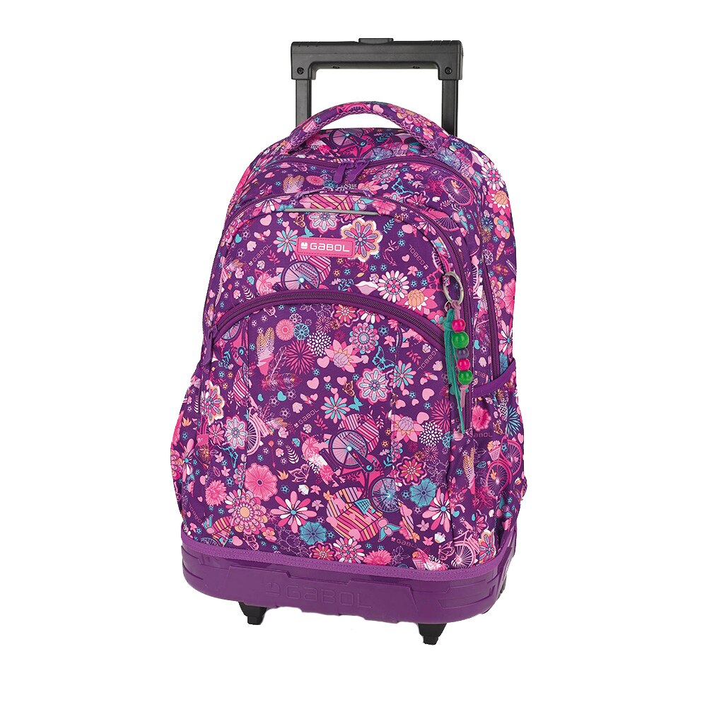 Ghiozdan cu rotile Gabol colectia Abril