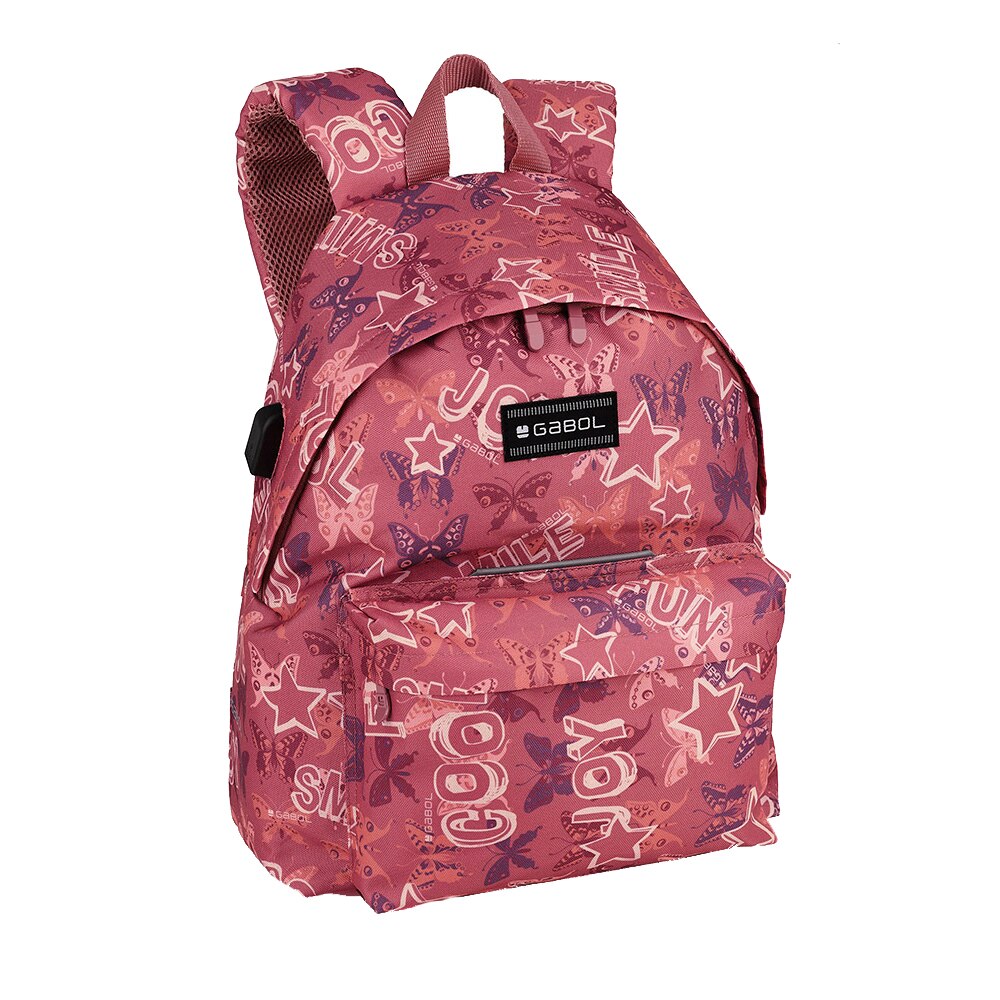 Ghiozdan mediu cu 1 compartiment Gabol colectia Emma