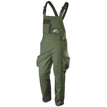 Pantaloni de lucru cu pieptar CAMO, olive, NEO TOOLS, 81-242-M, marimea 50 Pantaloni de lucru cu pieptar CAMO, olive, NEO TOOLS, 81-242-M, marimea 50