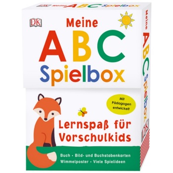 Carduri in limba germana, Meine ABC-Spielbox, dK, 5+ Carduri in limba germana, Meine ABC-Spielbox, dK, 5+