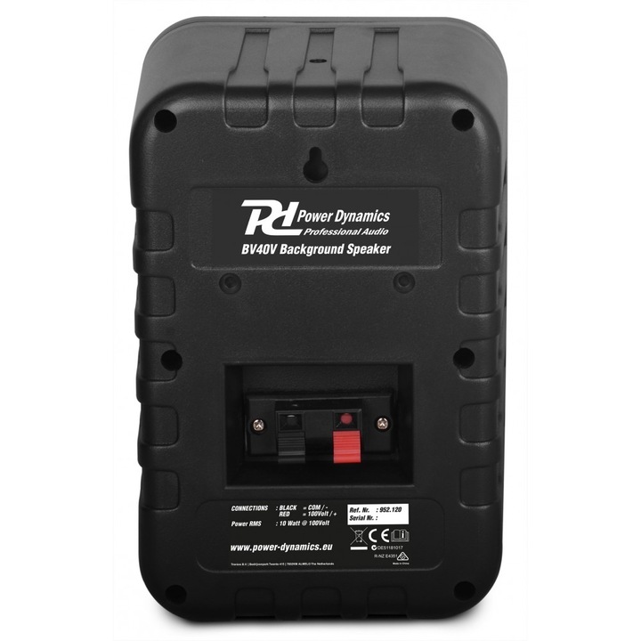 Audiosat audiorendszer, 4 fali hangszóró, 1 erősítő, USB, Bluetooth, fekete