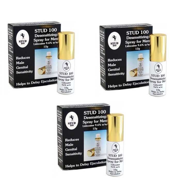 Stud 100 spray csomag, 3 db