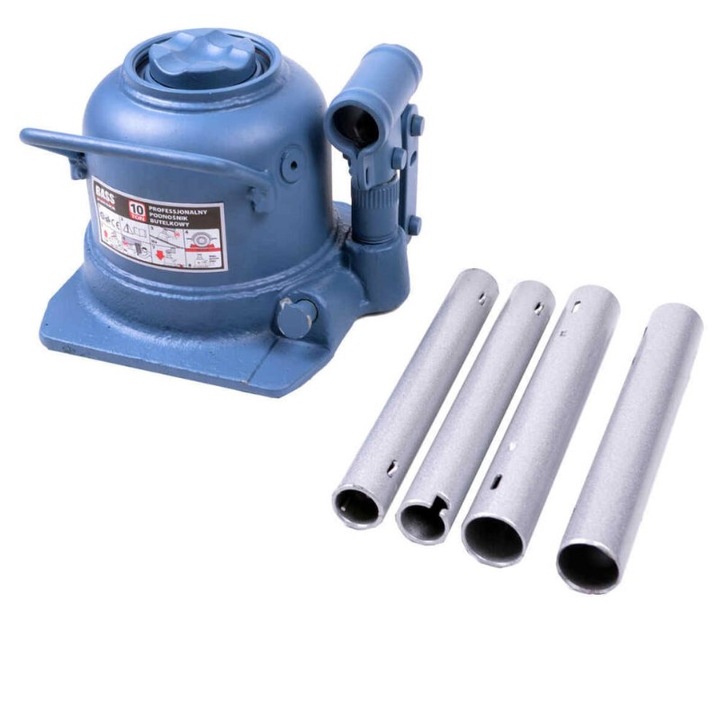 Cric hidraulic, cu 2 pistoane,10 tone