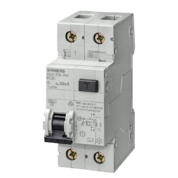 Siguranta cu diferential 1P+N 32 A 30MA Siemens Siguranta cu diferential 1P+N 32 A 30MA Siemens