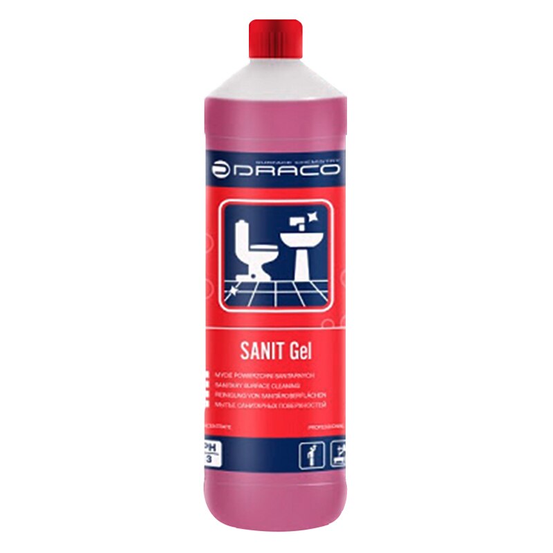 Gel pentru spalarea suprafetelor din grupurile sanitare, Sanit Gel, 750ml