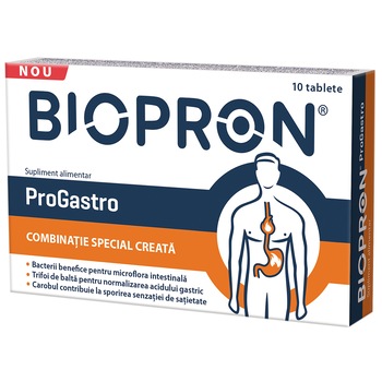 Supliment alimentar Biopron ProGastro Walmark, 10 tablete Supliment alimentar Biopron ProGastro Walmark, 10 tablete