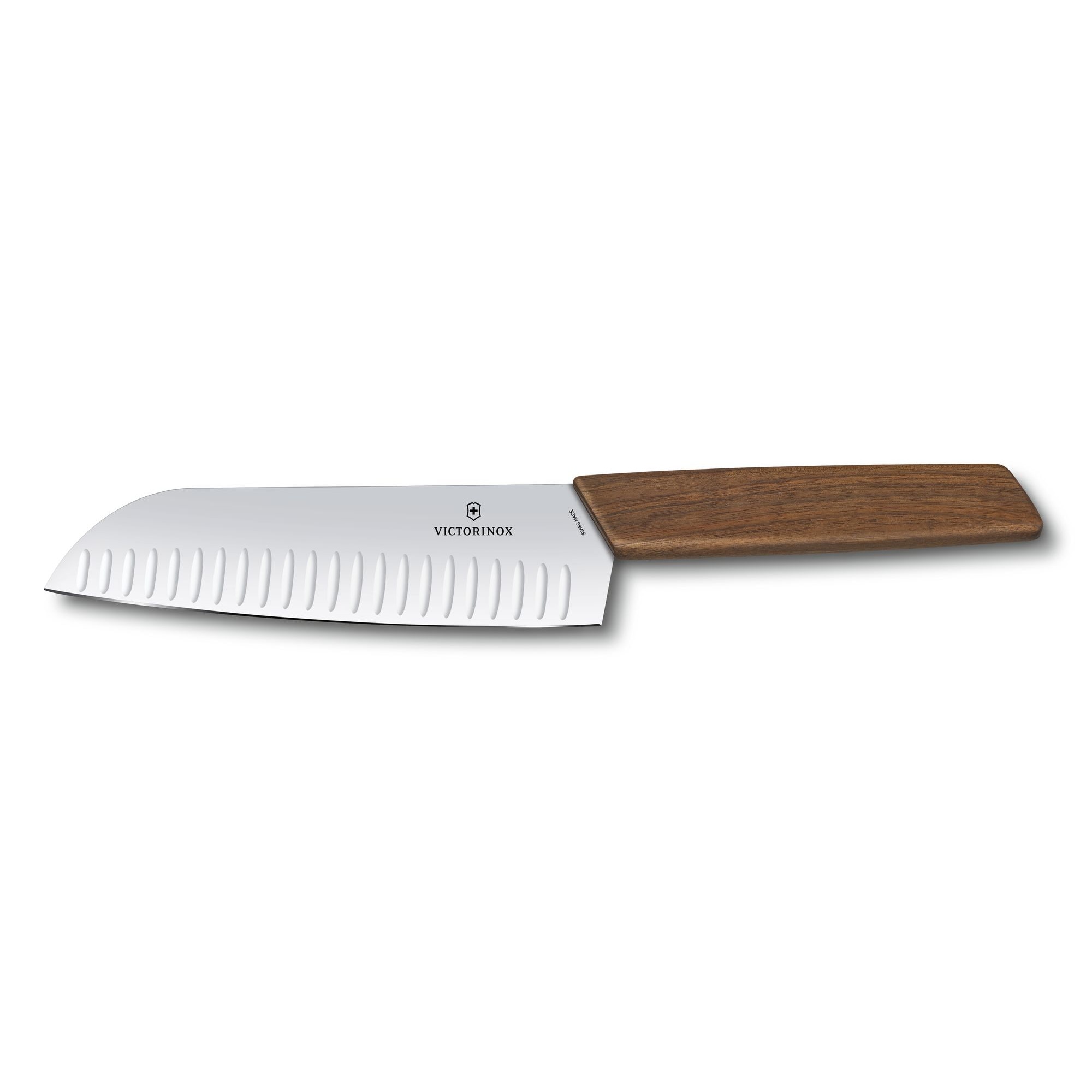 Cutit santoku Victorinox Swiss Modern cu caneluri, 6.9050.17KG