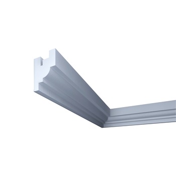 Bagheta decorativa pentru banda led din polistiren extrudat, alb 50×67×2000mm , Bl12 Bagheta decorativa pentru banda led din polistiren extrudat, alb 50×67×2000mm , Bl12