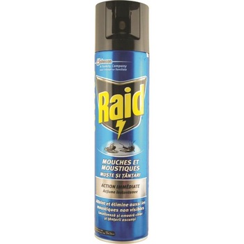 Spray Raid Muste si Tantari, 400 ml, Insecticid, Solutii Impotriva Insectelor Spray Raid Muste si Tantari, 400 ml, Insecticid, Solutii Impotriva Insectelor