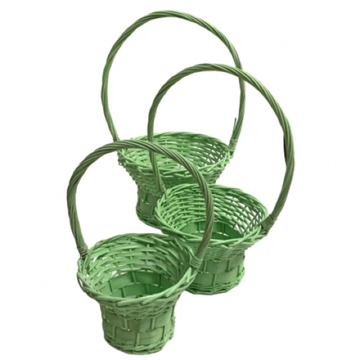 Set 3 cosuri,rotunde verzi,430 g