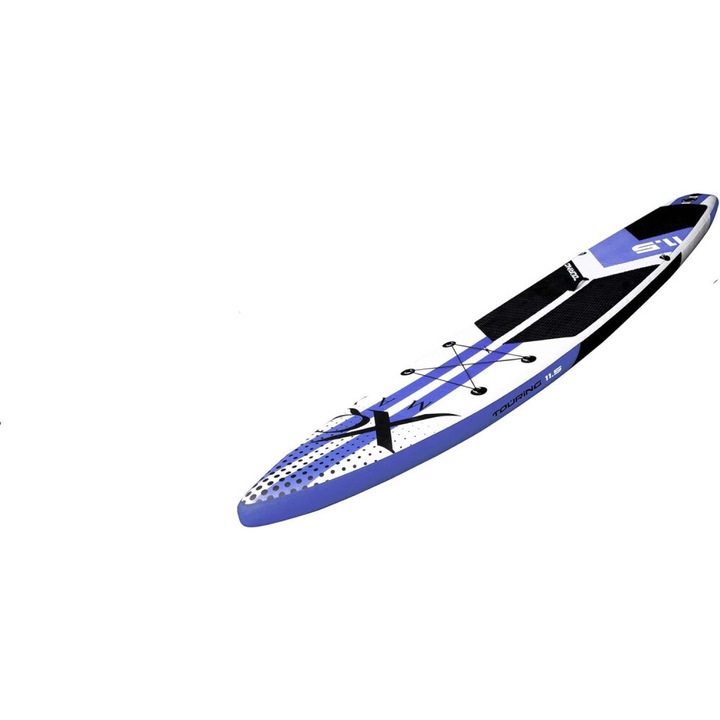 Xq Max Touring felfújható állószörf, dupla rétegű, kék színű, 350x79x15cm