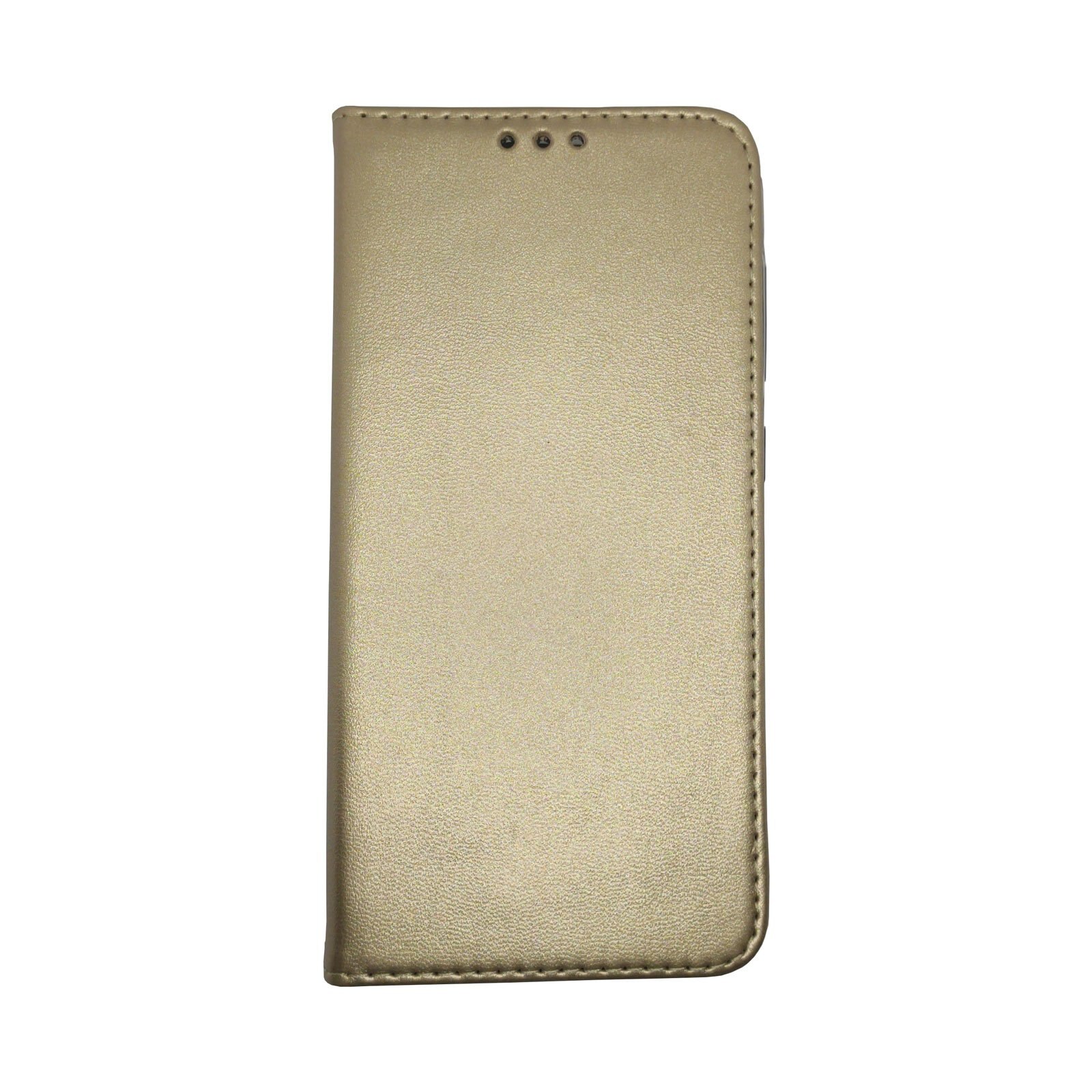 Husa Flip Carte Samsung Galaxy A50 model Smart Glossy, Portofel, Antisoc Auriu