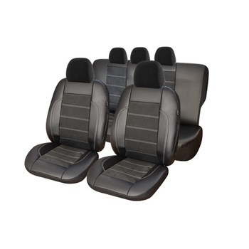 Set huse scaun, Umbrella, Exclusive Piele & Alcantara, 105 x 10 cm Set huse scaun, Umbrella, Exclusive Piele & Alcantara, 105 x 10 cm