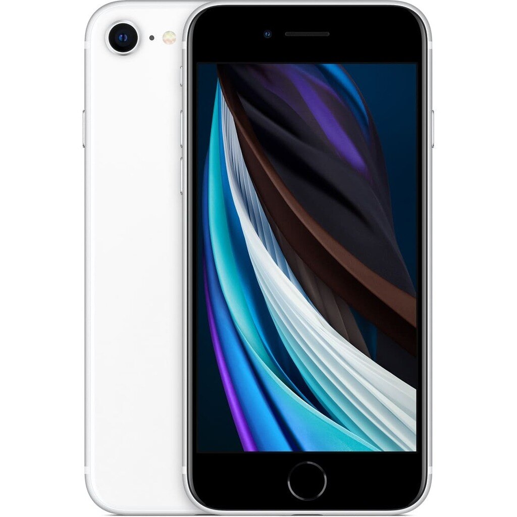 Смартфон Apple iPhone SE, 128GB, White - eMAG.bg