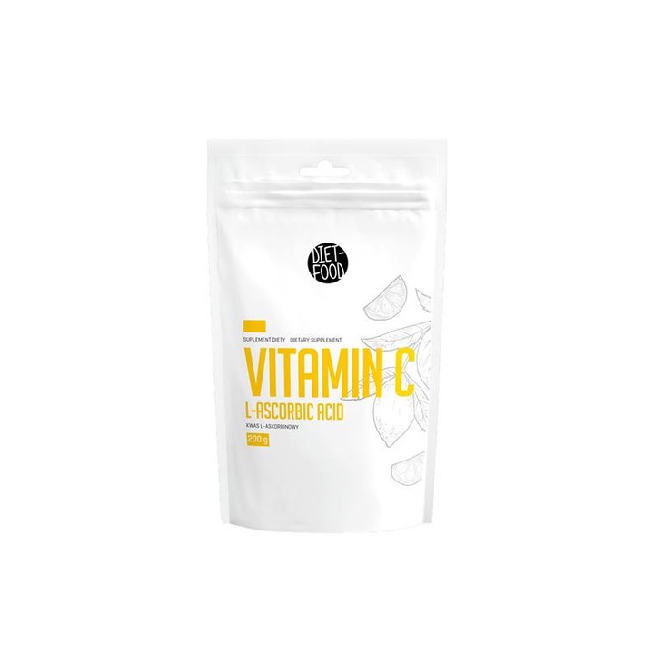 Vitamina C Pulbere 200gr Diet Food
