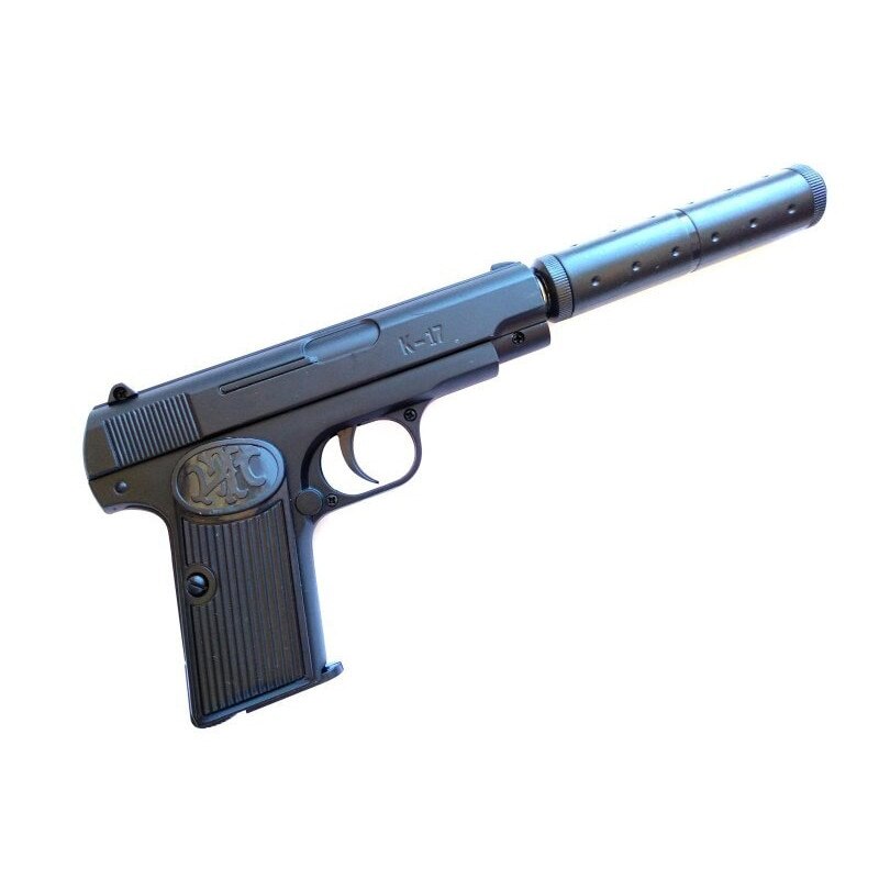 Pistol Airsoft SLS - Metalic, Arc Spring K17A, Amortizor, 200 Bile ...