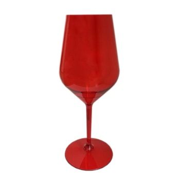 Pahar vin policarbonat, Gold plast, 470 cc, rosu transparent , 1 buc/set , tritan, reutilizabil Pahar vin policarbonat, Gold plast, 470 cc, rosu transparent , 1 buc/set , tritan, reutilizabil