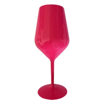 Pahar vin policarbonat, Gold plast, 470 cc, roz , 1 buc/set , tritan, reutilizabil Pahar vin policarbonat, Gold plast, 470 cc, roz , 1 buc/set , tritan, reutilizabil
