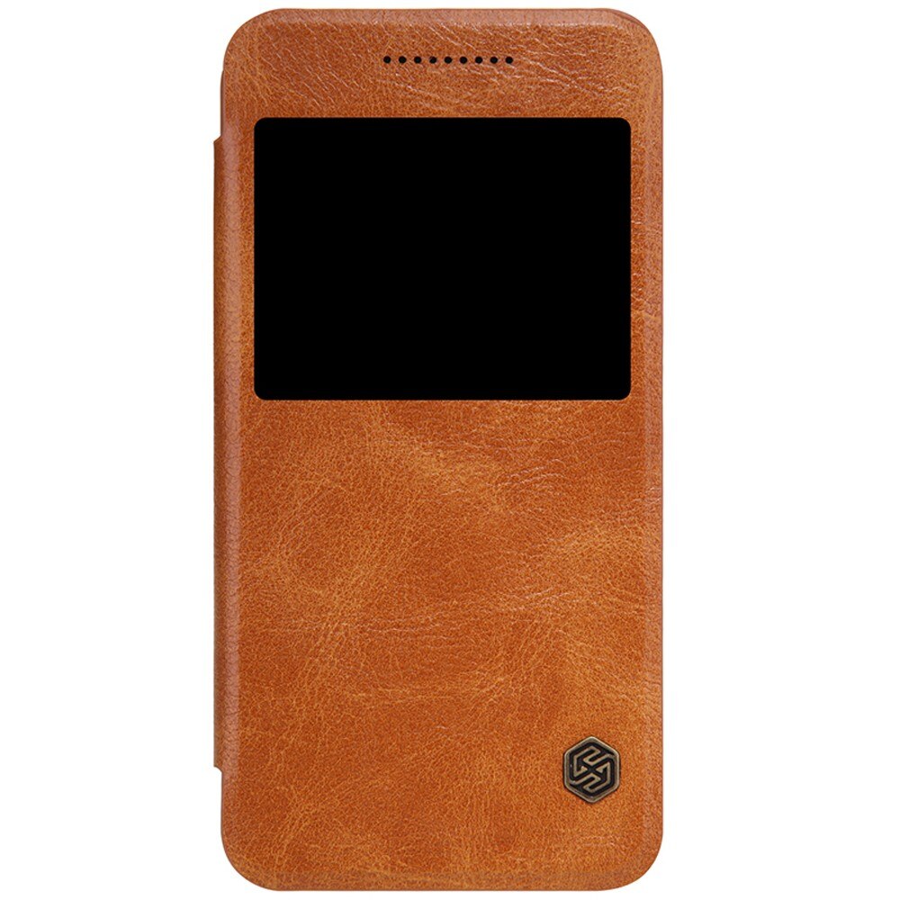 Husa Book Nillkin Qin pentru HTC One A9, Maro