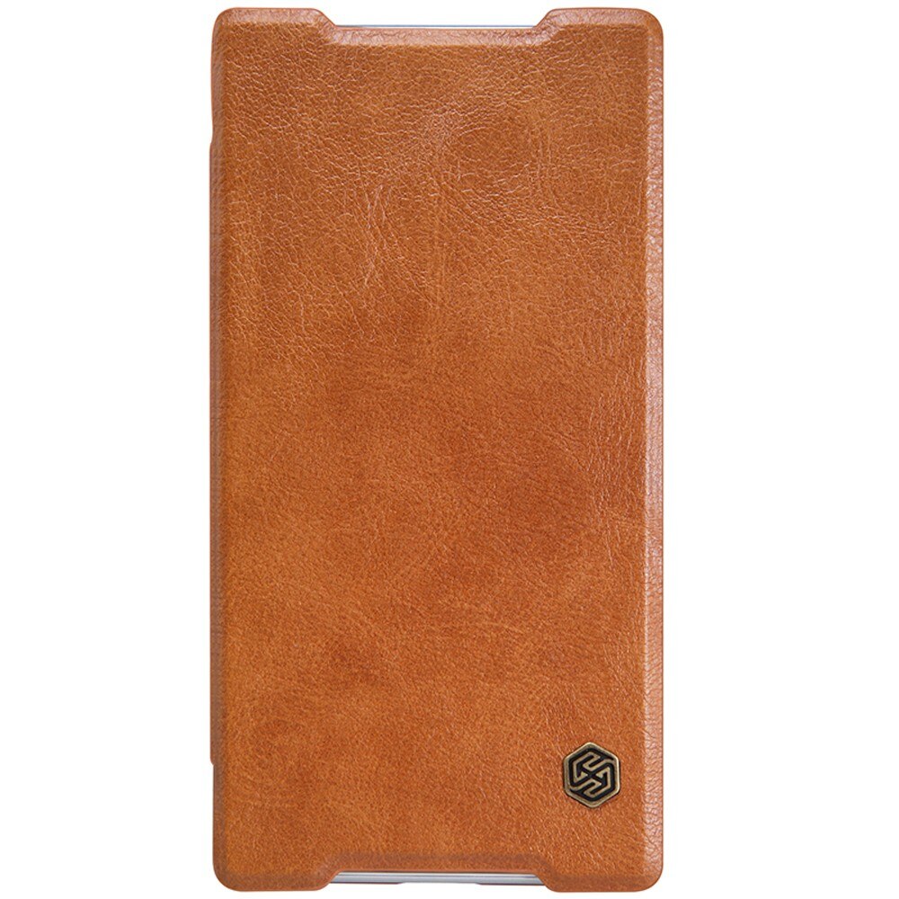 Husa Book Nillkin Qin pentru Sony Xperia Z5, Maro