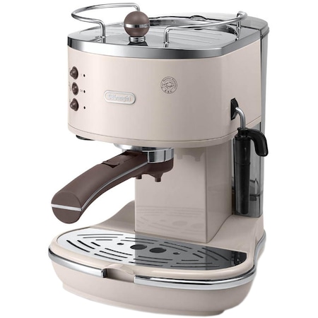 Espressor manual De'Longhi Vintage ECOV311.BG, 1100W, 15 bar, 1.4 l, Crem